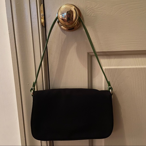 Kate Spade Navy/Green Shoulder Bag - Picture 2 of 4